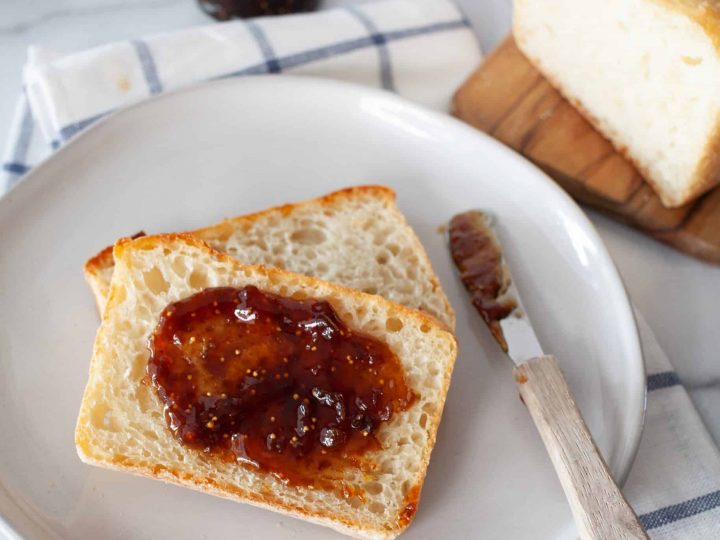 Perfectly Toastable English Muffin Bread - Barefeet In The Kitchen