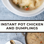 Instant Pot Chicken and Dumplings | The Noshery